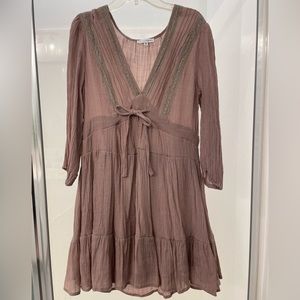 Baltic Born, size small, mini purple dress